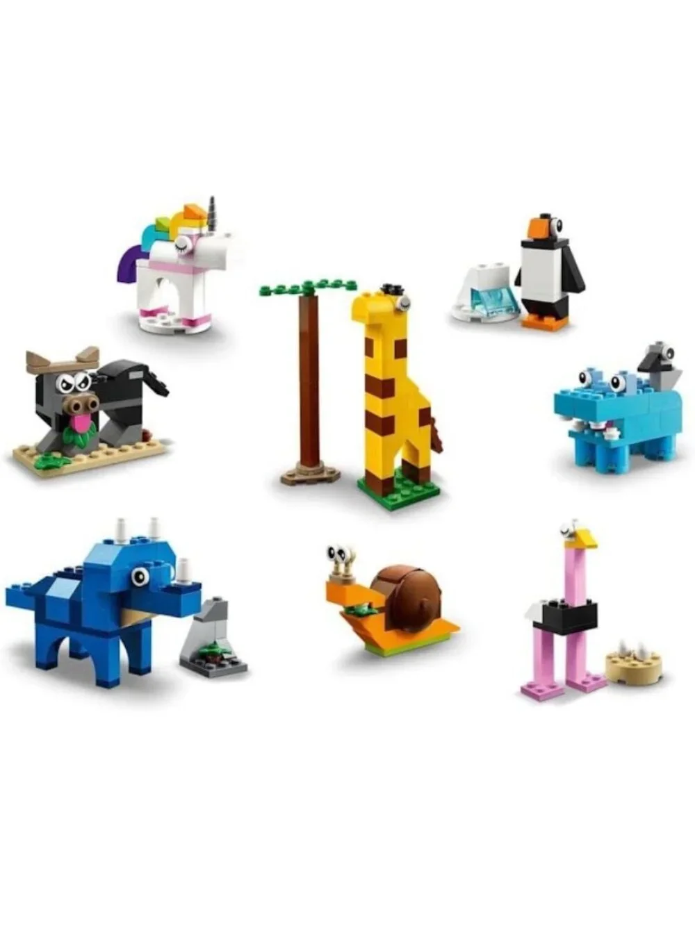 BRAND NEW LEGO Classic Creator Fun 11011 Bricks and Animals (1500 pcs) 4+